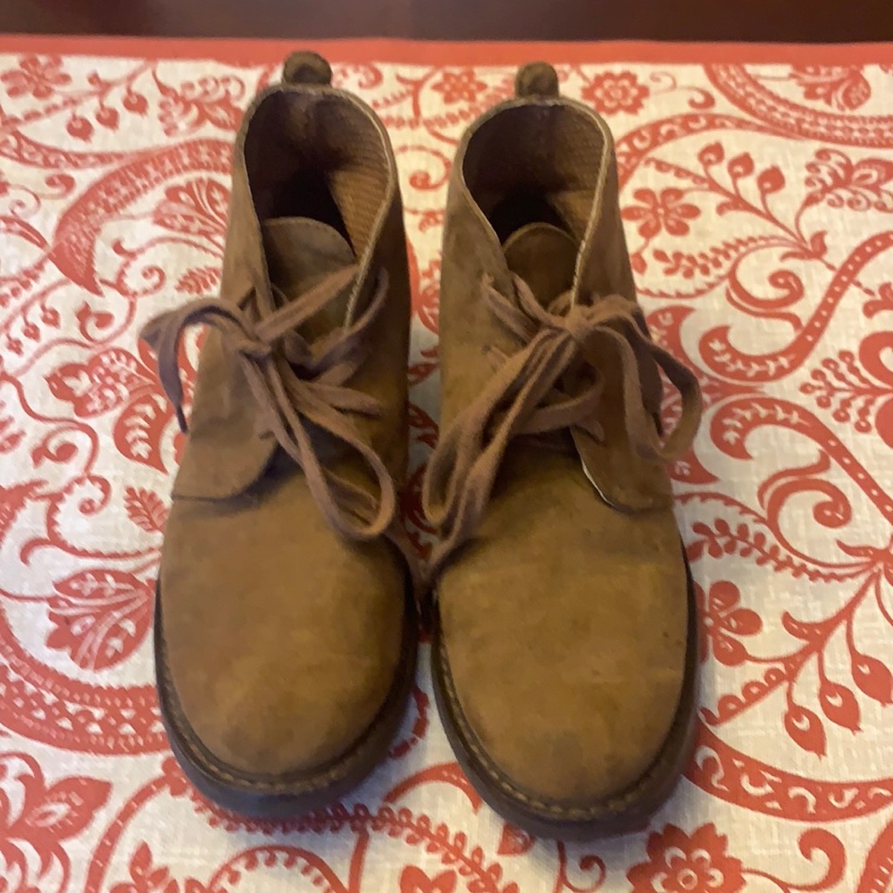Boys size 2 lace up dress boots